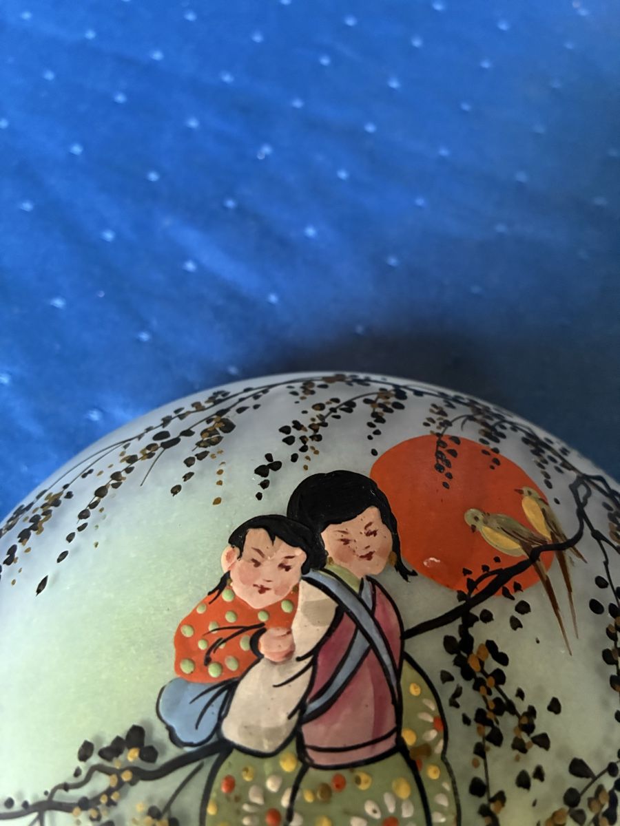 Bicchieri: Glasdose mit japanischen Motiven – Usato da Dornach venduto da Rosengarten 8