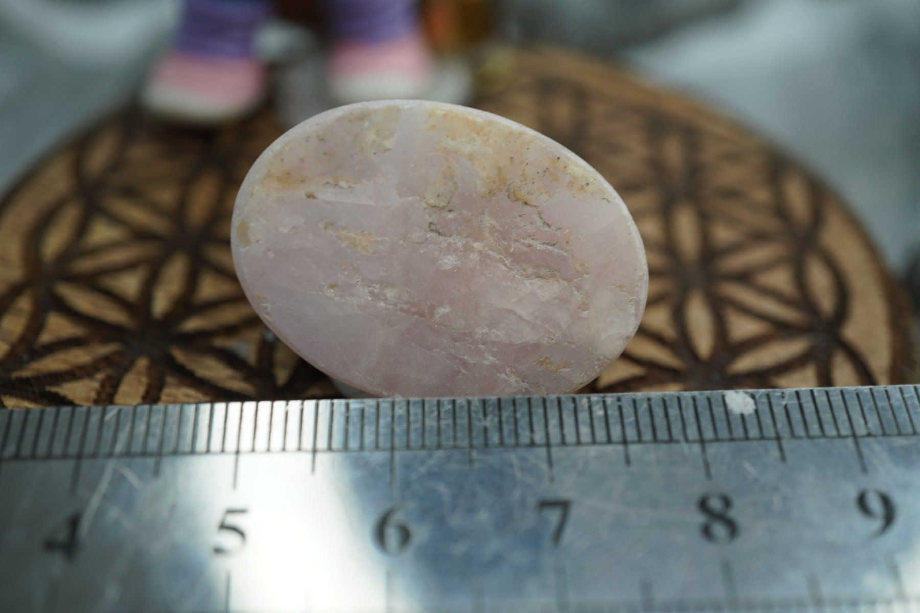 Minerali & Pietre curative: Morganit   Blatt Geschnitzt  Cabochon   Ab 1.- – Nuovo e nell'imballaggio originale da Eschenbach SG venduto da topstone 4