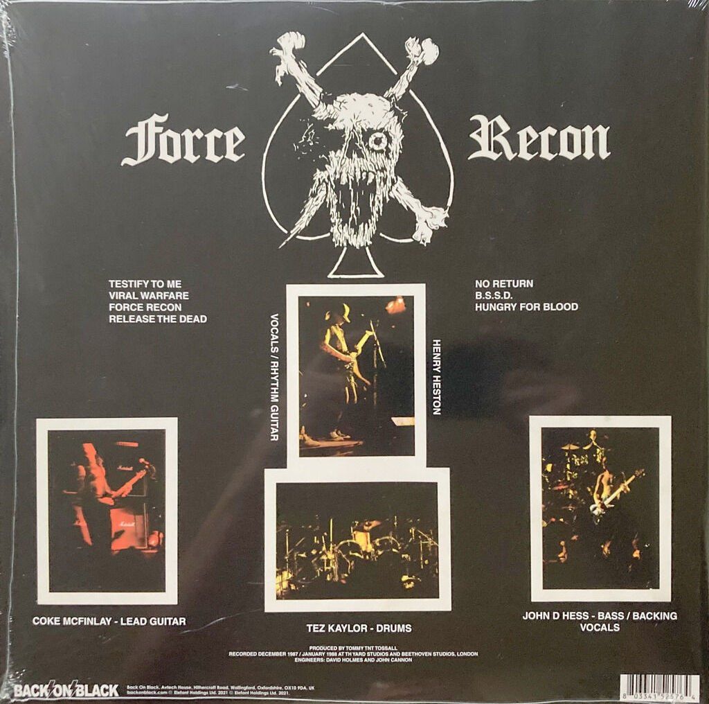 Dischi in vinile: VIRUS - FORCE RECON – Nuovo e nell'imballaggio originale da Bottens venduto da hotter-than-hell 1