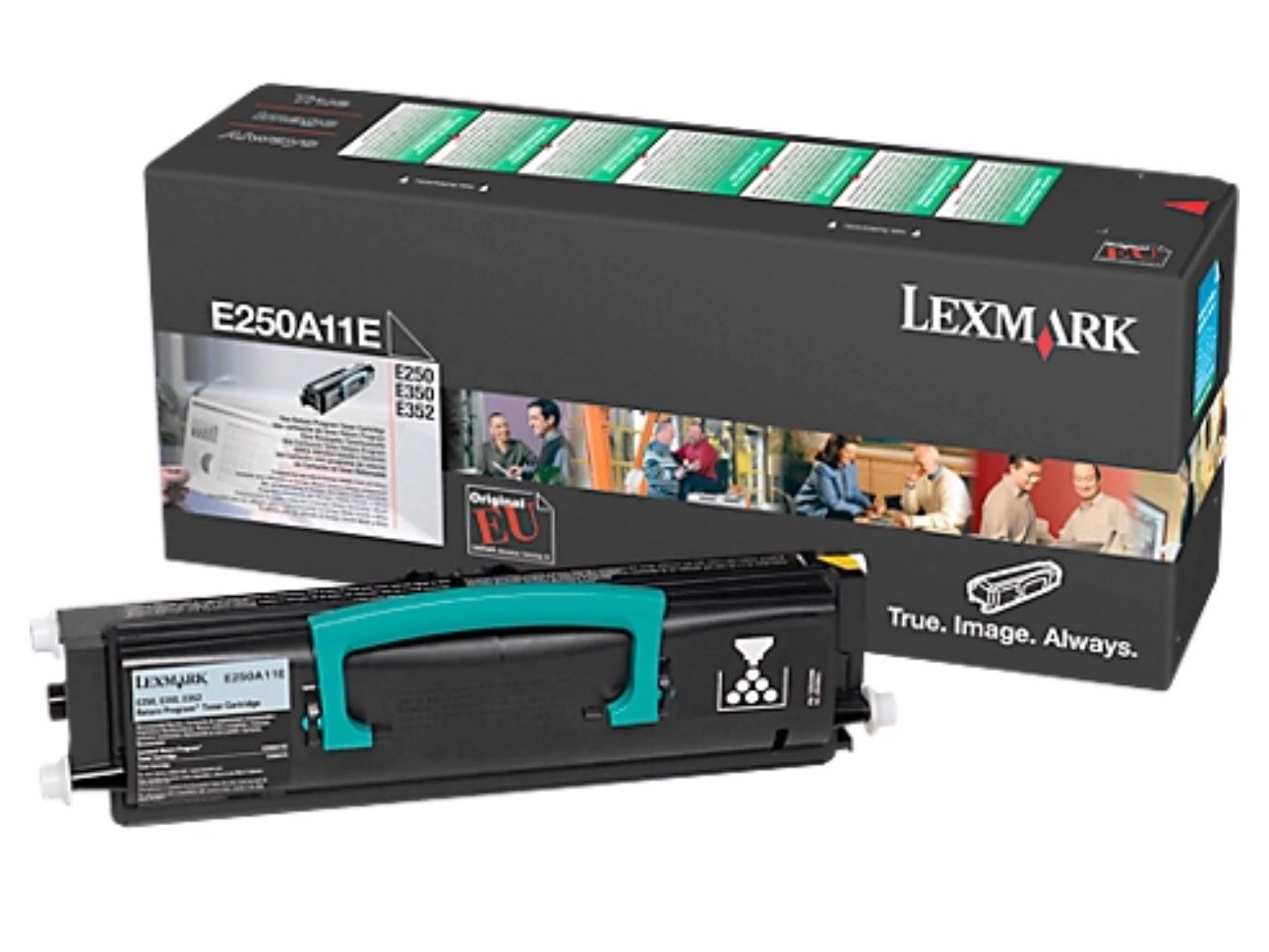 Lexmark Druckerpatronen & Toner: neuer Lexmark E250A11E Toner schwarz, original – Neu und originalverpackt aus Necker von liq24 1