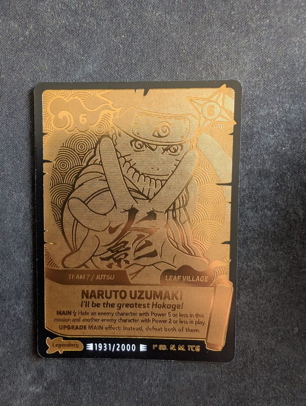 Cartoline: Gold Serial Naruto Nr. 1931/2000 Legendary – Nuovo (secondo la descrizione) da Olten venduto da bl4_w827