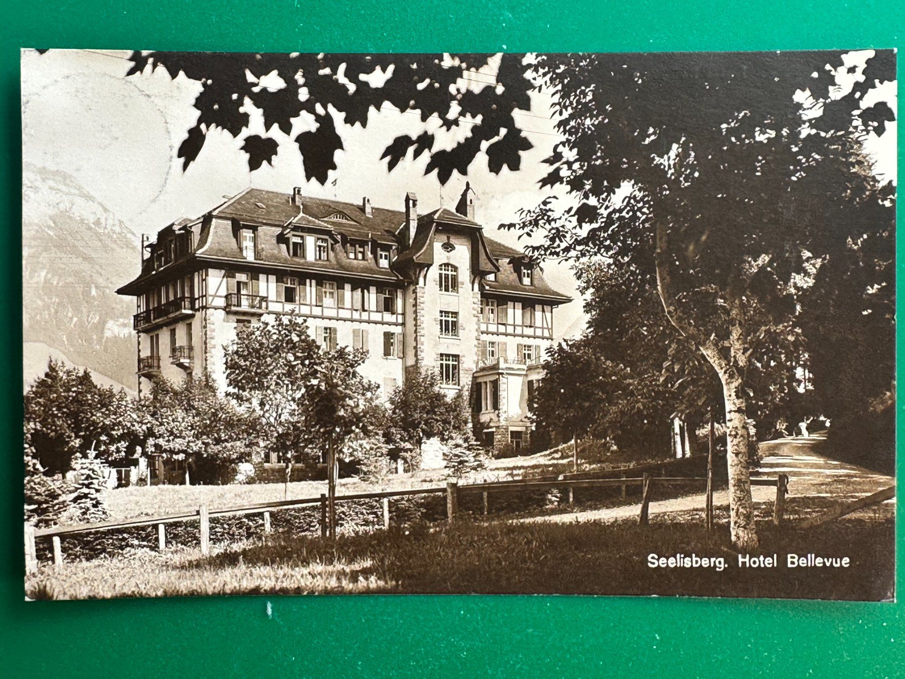 Cartoline postali: Seelisberg - Hotel Bellevue – Usato da Steg VS venduto da danwer74