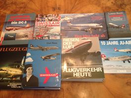 Swissair-Bücher – Sammlerstücke in gutem Zustand