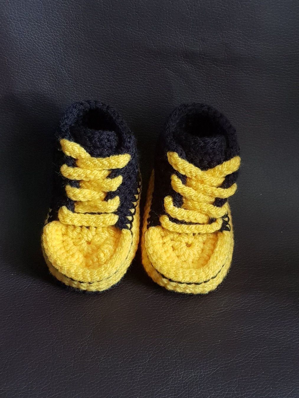 Scarpe per ragazzi: Babyschuhe Hand gehäkelt (10cm) – Nuovo (secondo la descrizione) da Leuk Stadt venduto da Simone_RZ 2