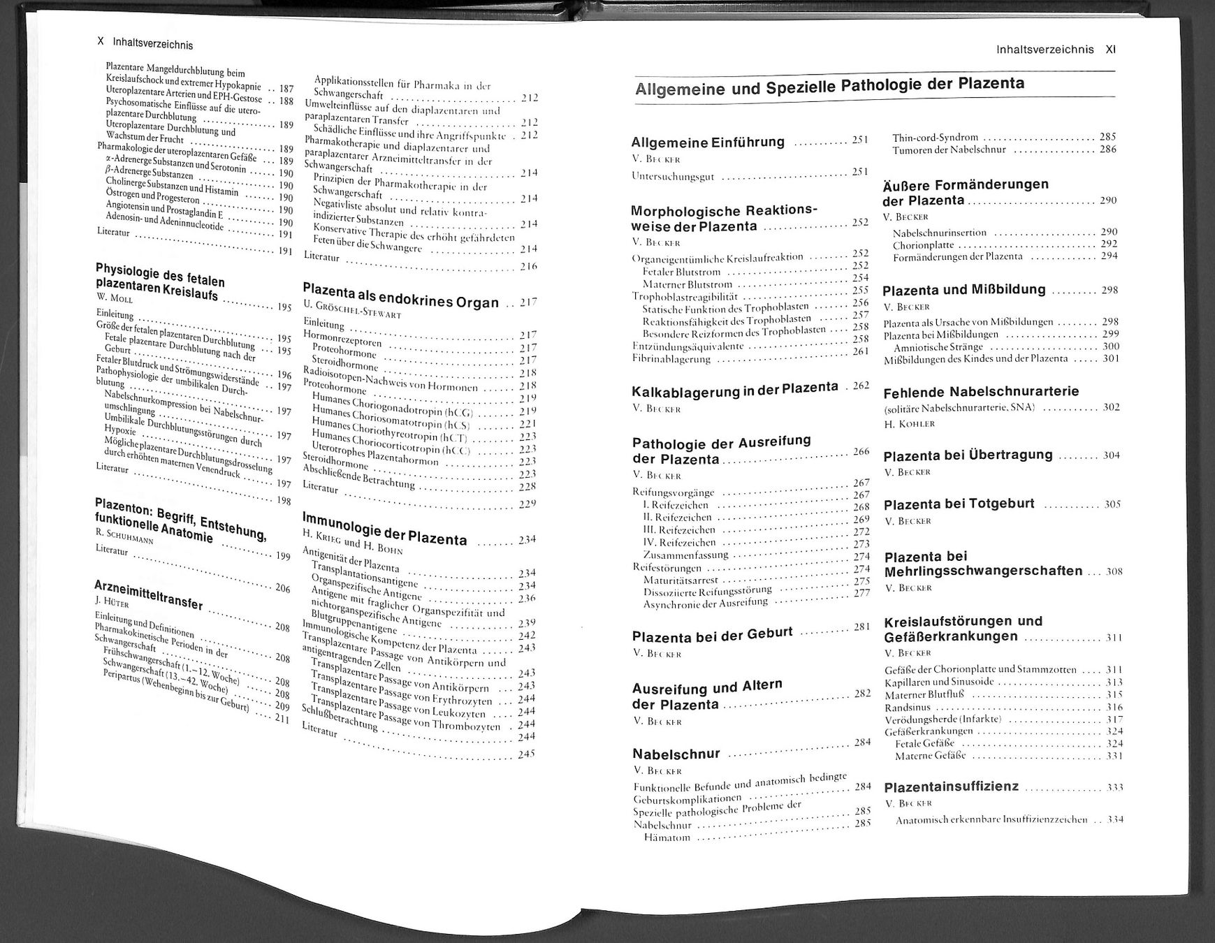Libri: Die Plazenta des Menschen V. BECKER & T.H. SCHIEBLER - – Nuovo (secondo la descrizione) da Zürich venduto da Nobs1 3