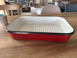 Vintage Emaille Bratform / Ofenform - Vintage Zustand!