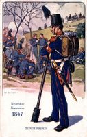 Soldat des Sonderbundkrieges 1847