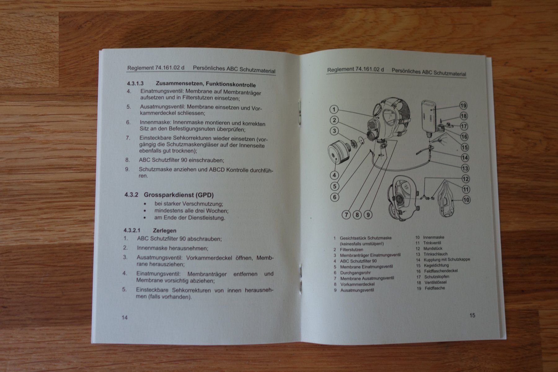 Bücher: ABC Schutz Reglemente Set (Schweizer Armee) – Neu (gemäss Beschreibung) aus Büren NW von Arngrimur 4