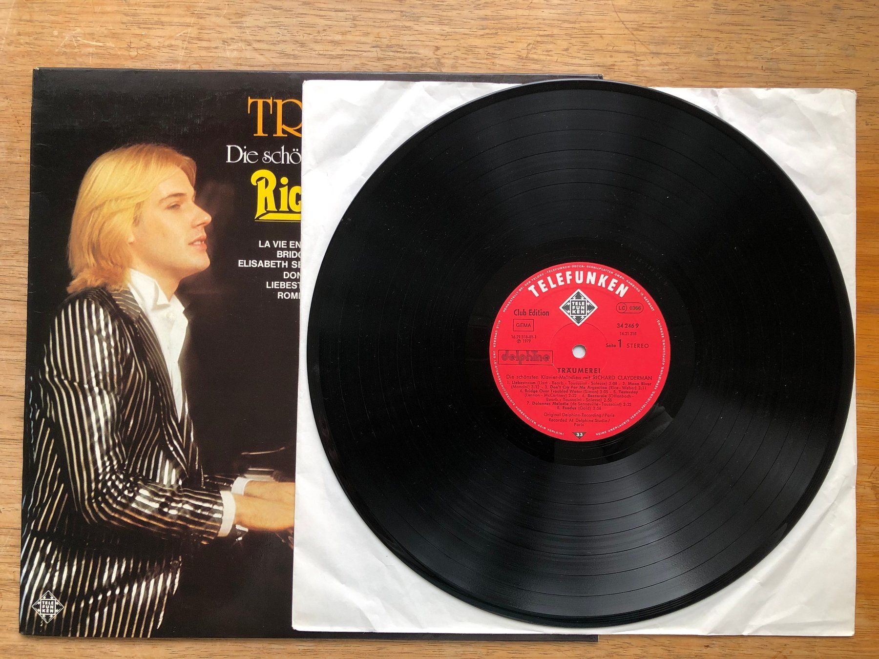 Dischi in vinile: Richard Claydermann - Träumerei (LP) – Usato da Grenchen venduto da Kogi7 2