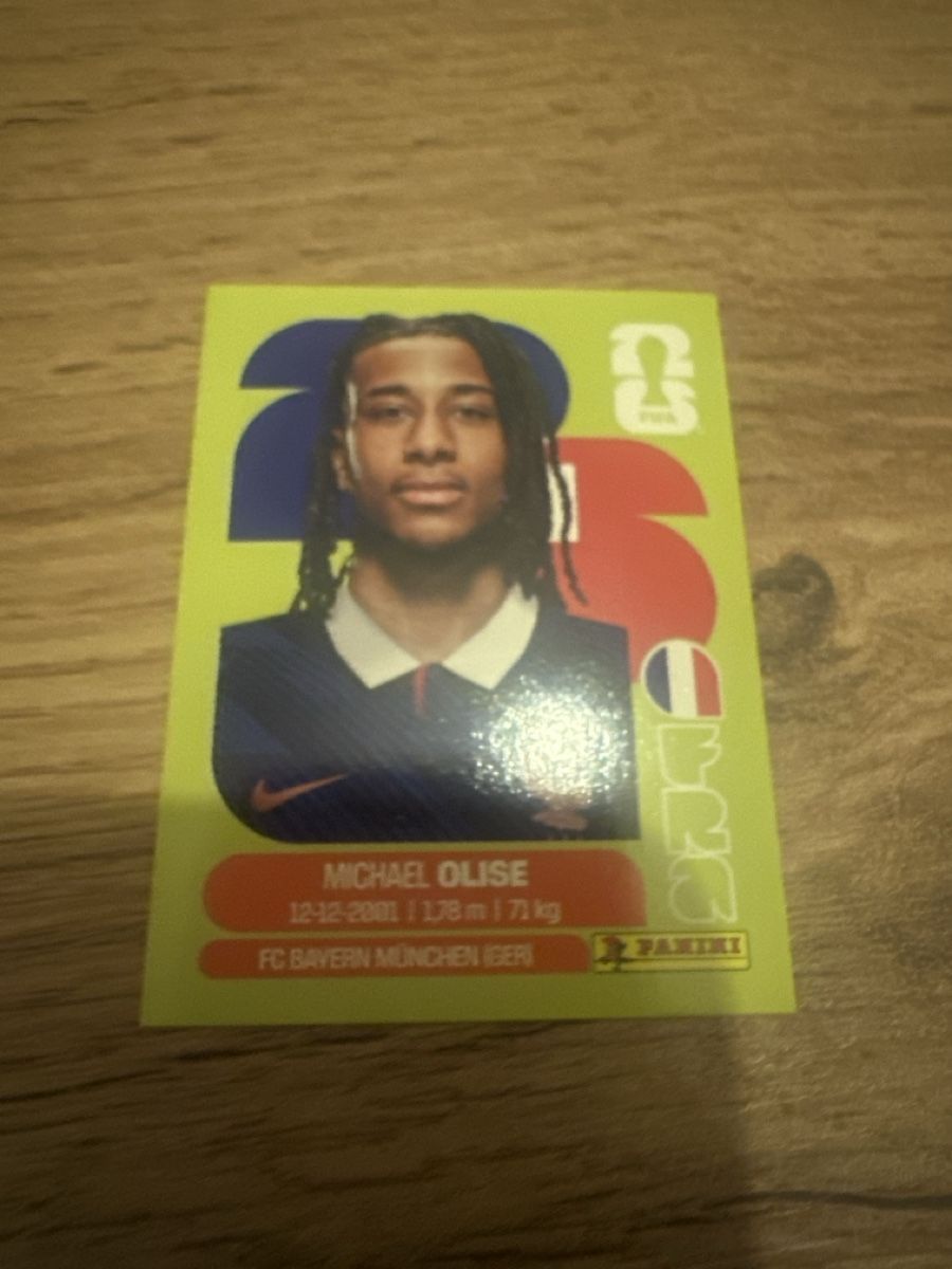 Panini Carte collezionabili: Panini 2026 Michael Olise FRA 14 – Nuovo (secondo la descrizione) da Genève venduto da sim_7xgs