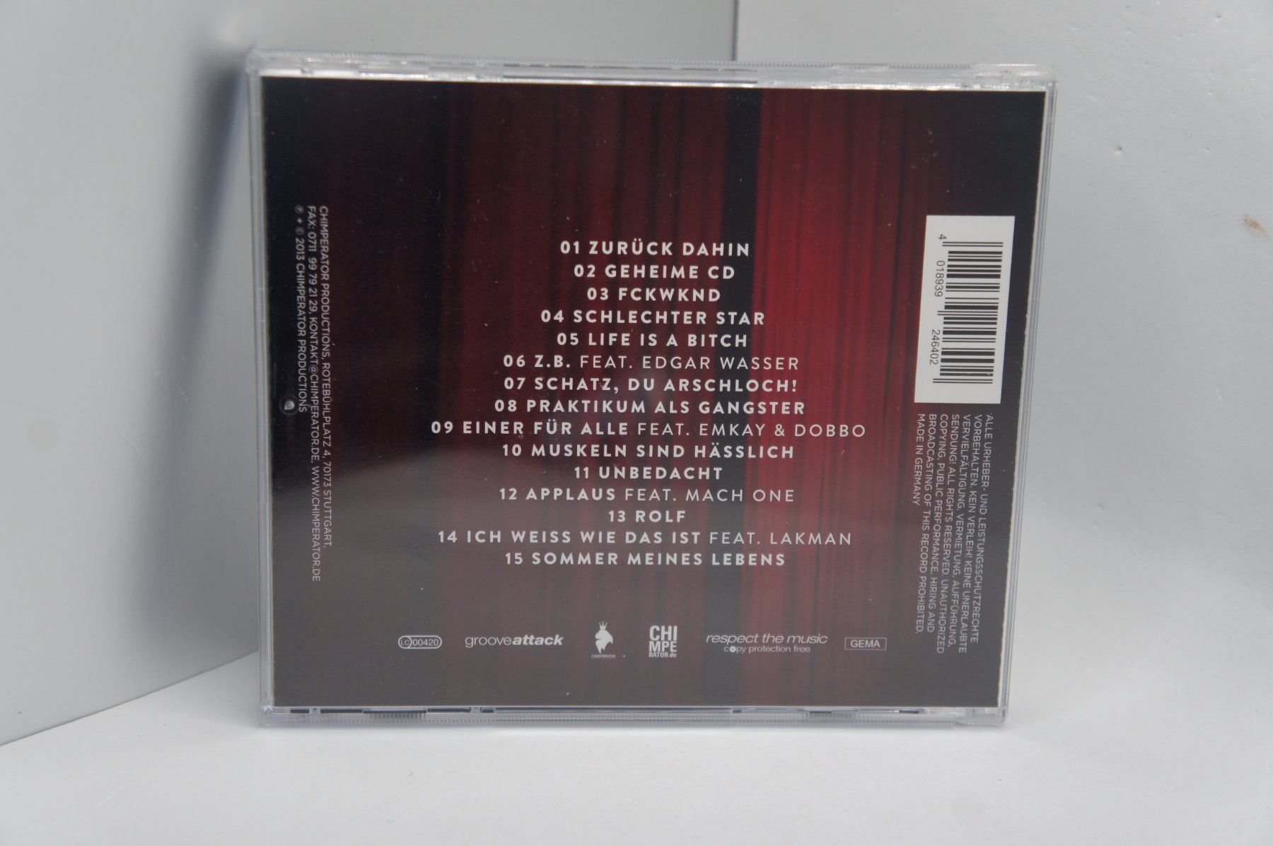 CD: CD Weekend - Am Wochenende Rapper – Usato da Ernetschwil venduto da luisvonerni 1