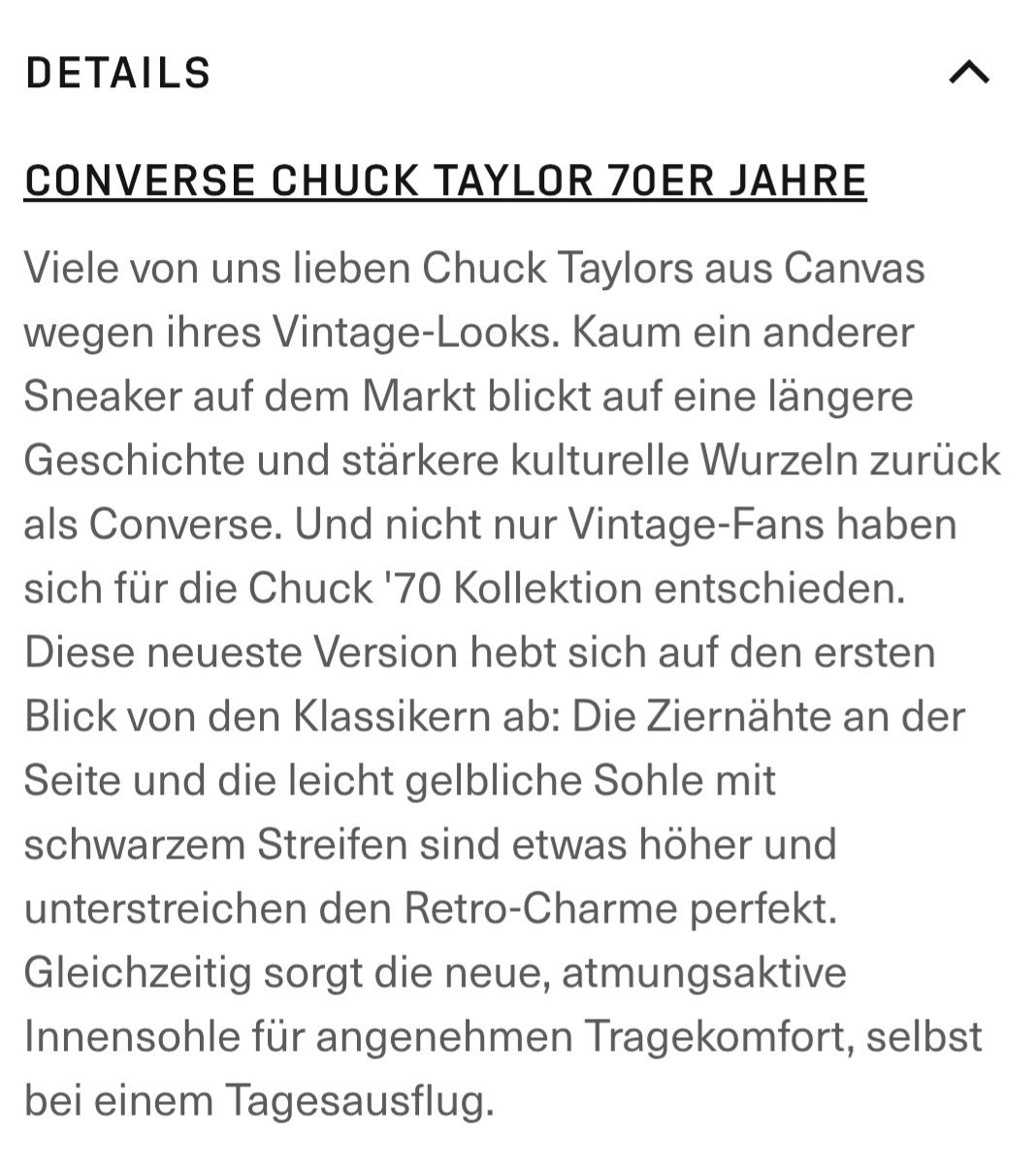 Converse Scarpe da uomo: Converse Chuck 70 Klimaflucht, Gr. 36.5 – Usato da Zürich venduto da stefanella 3