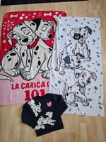 Dalmatiner Set: Fleecedecke, Badetuch & Pullover, Grösse 122