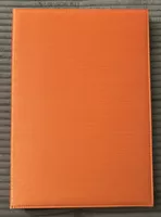 Villeroy und Boch Notizbuch orange liniert NEU