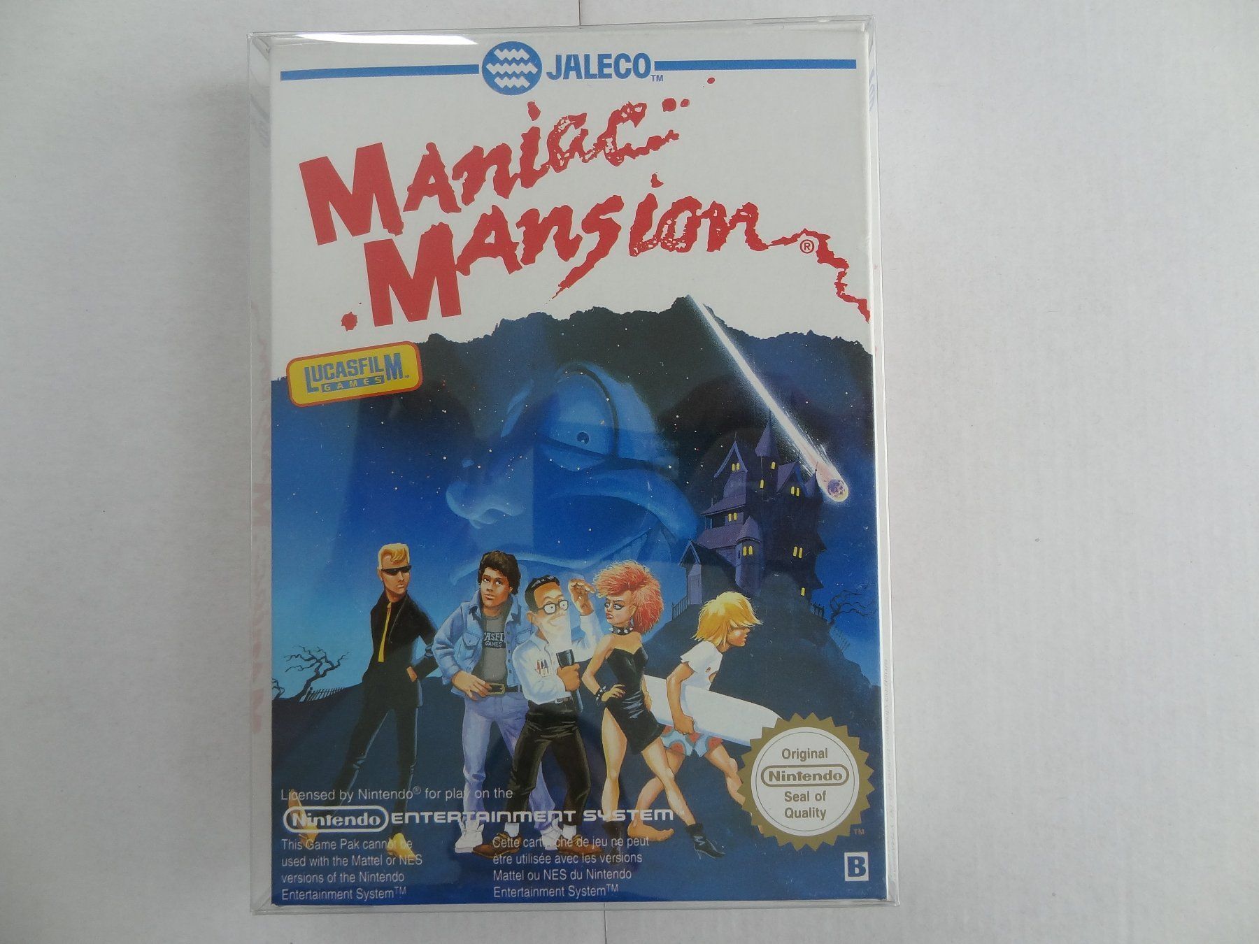 Giochi: MANIAC MANSION Nintendo NES E/FR NEU! – Nuovo e nell'imballaggio originale da Lyss venduto da Famicom