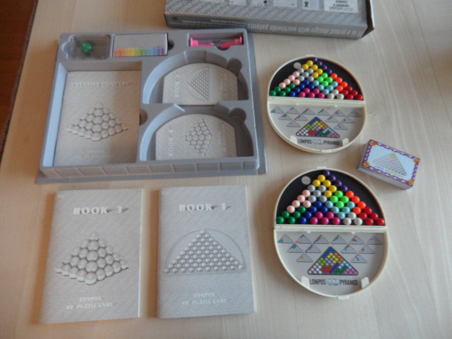 Lonpos Giochi: Lonpos 4D das Original + Karten - Schön – Usato da Bern venduto da Ono99