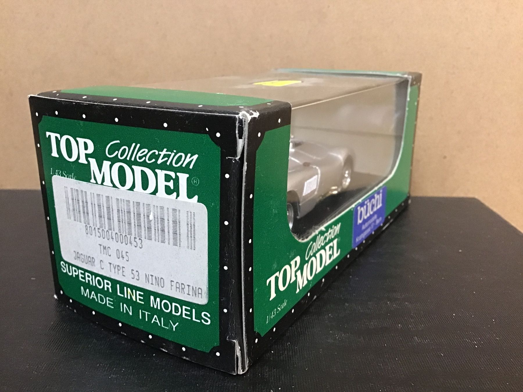 Jaguar Modellautos: Büchl TOP MODEL Jaguar C-Type 1:43 Modellauto – Neu und originalverpackt aus Männedorf von Modelle-aller-Art 1