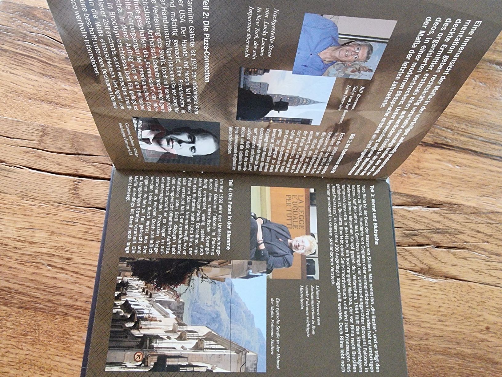 Tutti i DVDs: Die Mafia 4-teilige Doku DVD mit booklet – Usato da Zofingen venduto da Tinpan 2