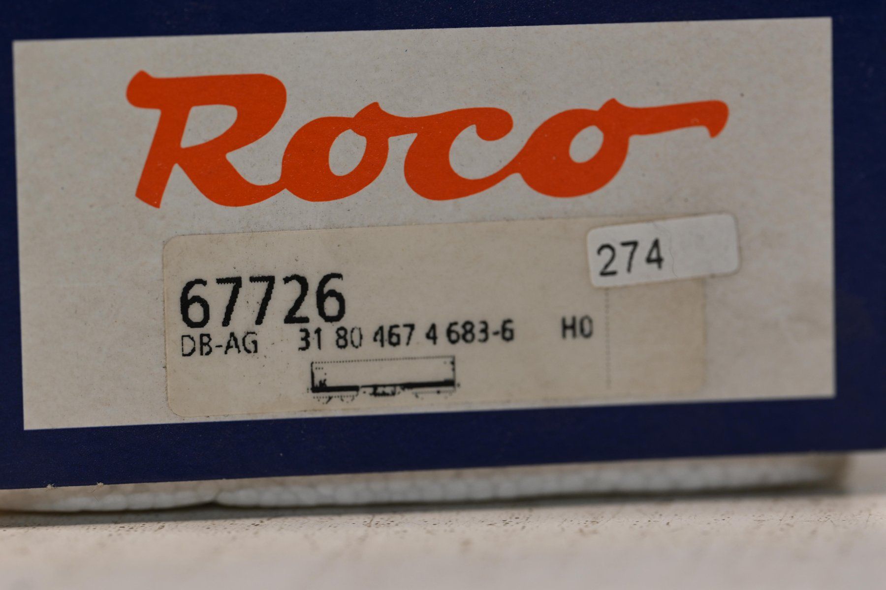 Roco Modellini di ferrovie: DB Railion Roco HO/AC mit OVP – Usato da Laupen ZH venduto da Zmoewe 4