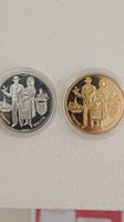 200 Jahre Thurgau Gedenkmünze Silber & Silbervergoldet 1803-