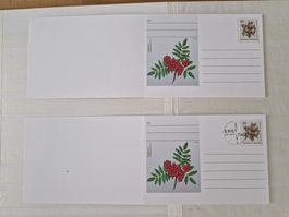 Postkarten FL postfrisch und gestempelt