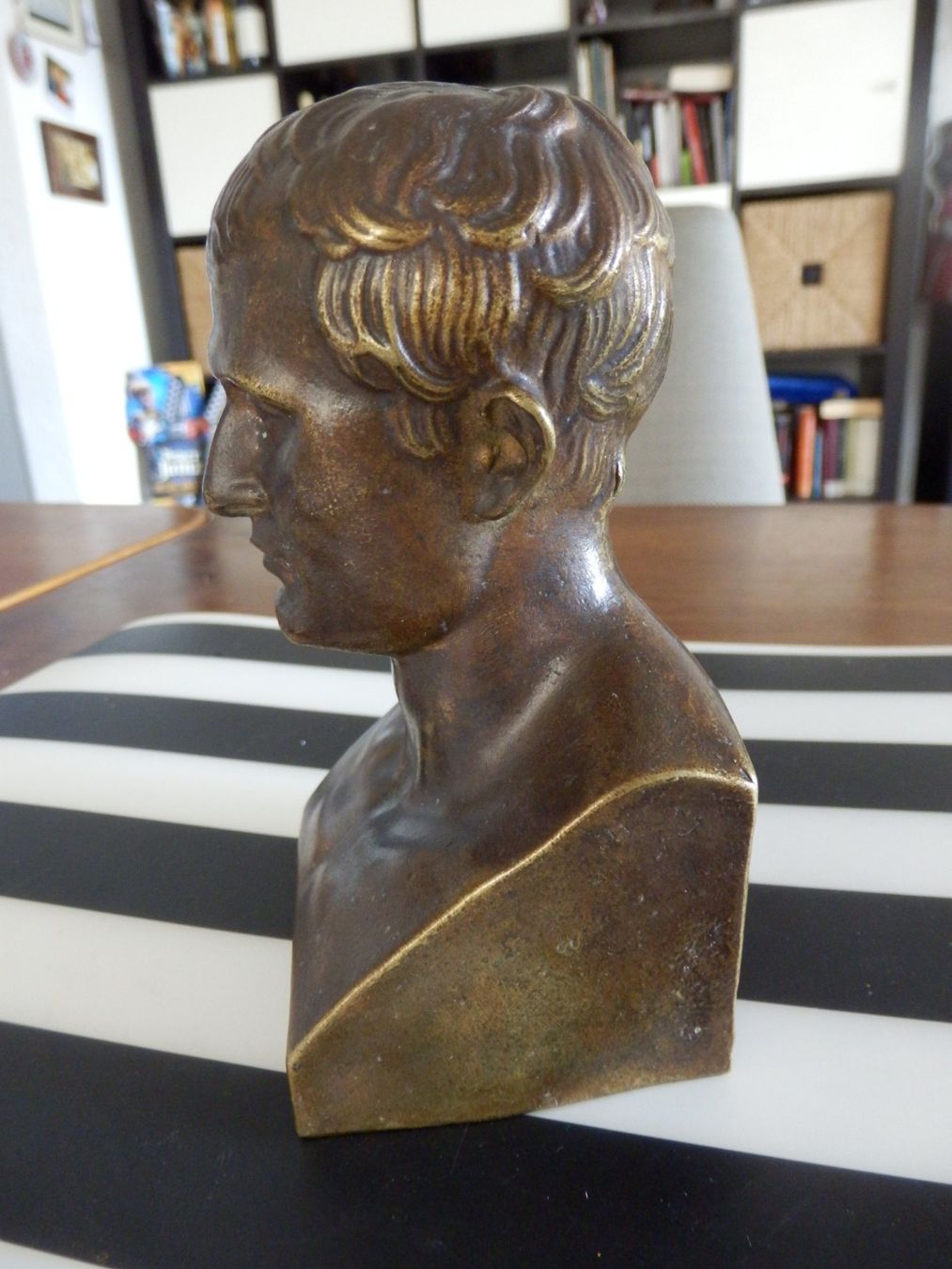 Sculture & Statue: Bronzebüste von Julius Cäsar - 1 kg - 14 cm – Usato da Emmenbrücke venduto da Schubi1 1