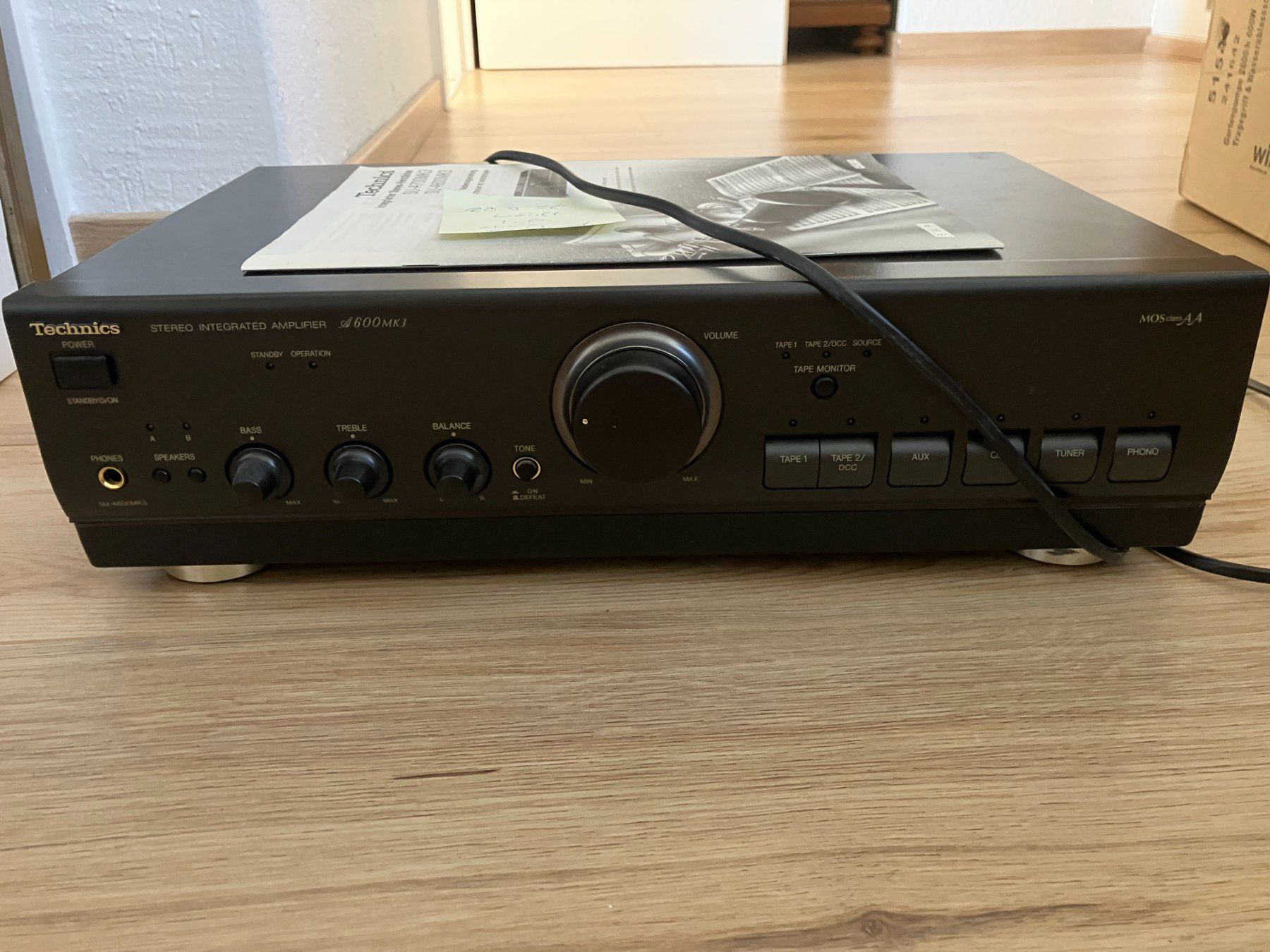 Technics Amplificatori: Technics Stereo Integrated Amplifier A 600 MK3 – Usato da Lengnau AG venduto da Mard