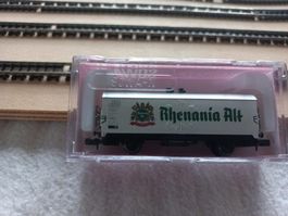 Güterwagen Kühlwagen Rhenania Alt Bier Spur N