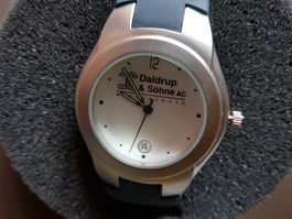 PF Concept Werbeuhr der Firma Daldrup (Bohrtechnik)