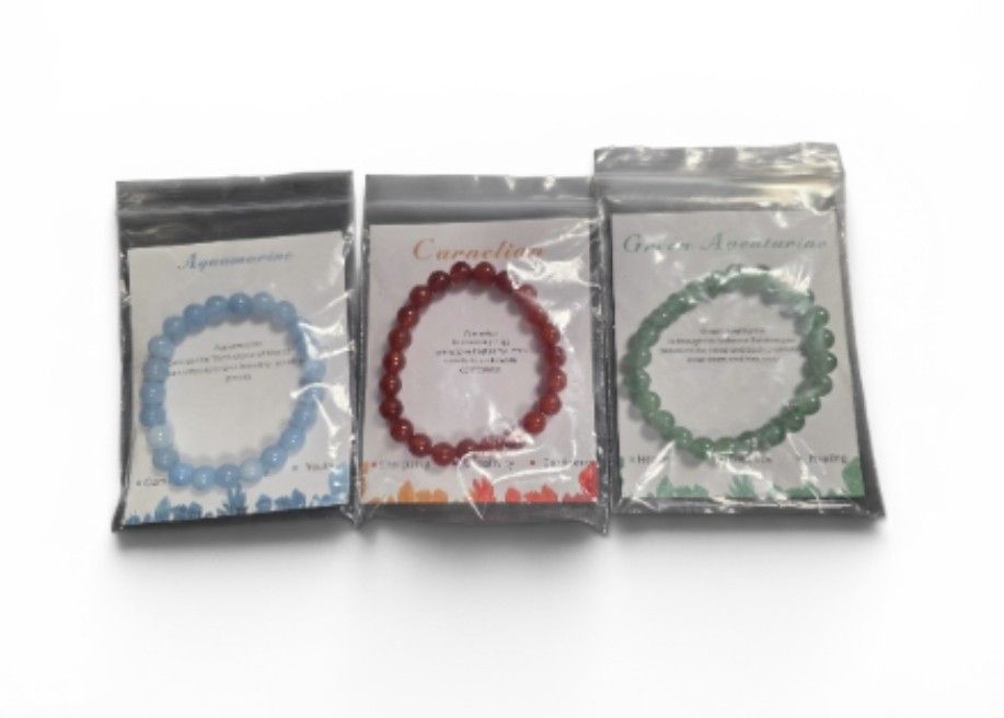 Bracciali & Braccialetti: Bracelets en pierre naturel. 3 pieces – Nuovo e nell'imballaggio originale da Vernier venduto da 19pigments 4