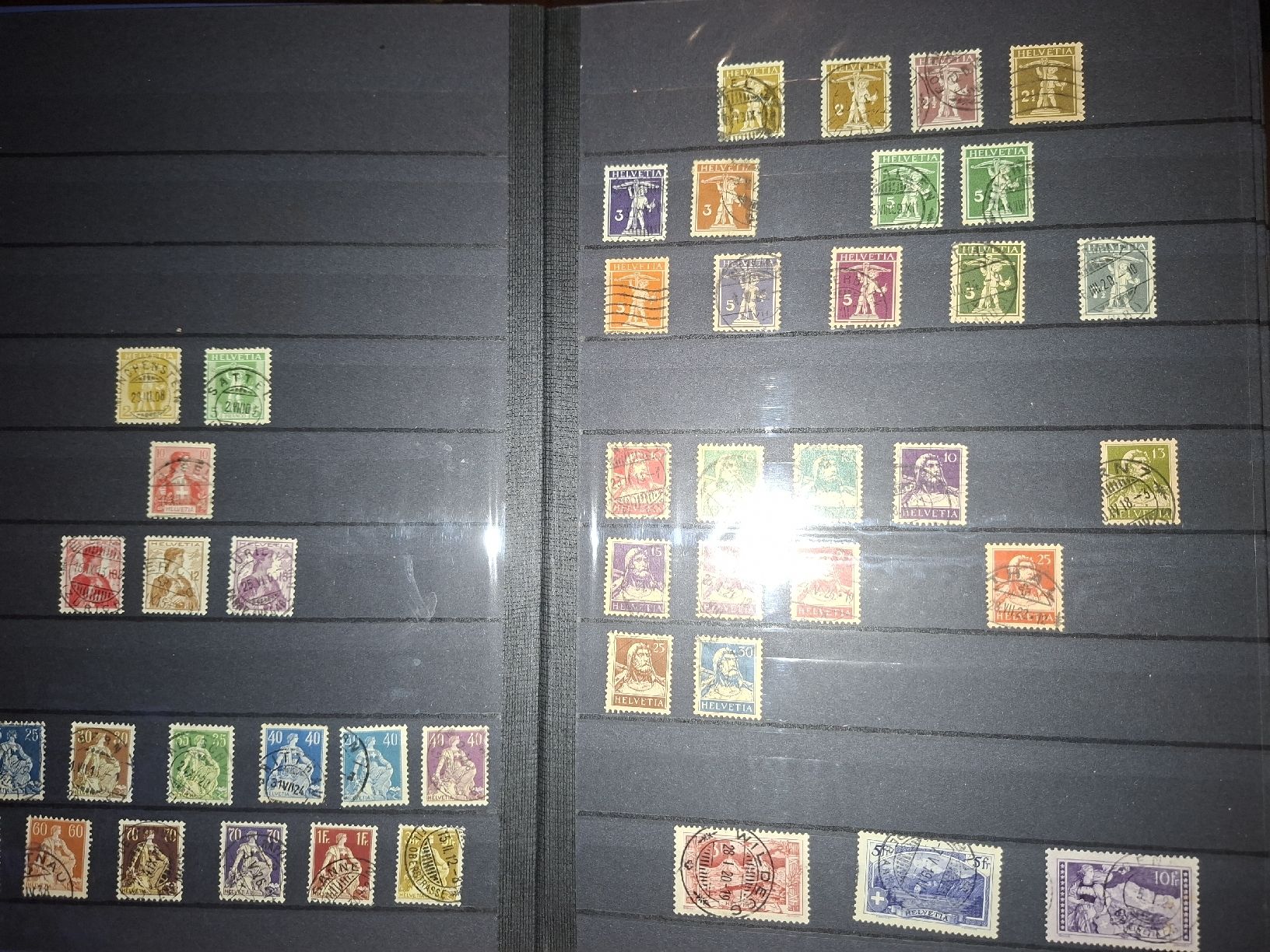 Alle Briefmarken: Sammlung Werbemarken Classic gestempelt  – Gebraucht aus Balgach von SIMEON27 8