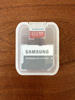 Samsung EVO microSD 64 GB + SD-Adapter + Schutzhülle