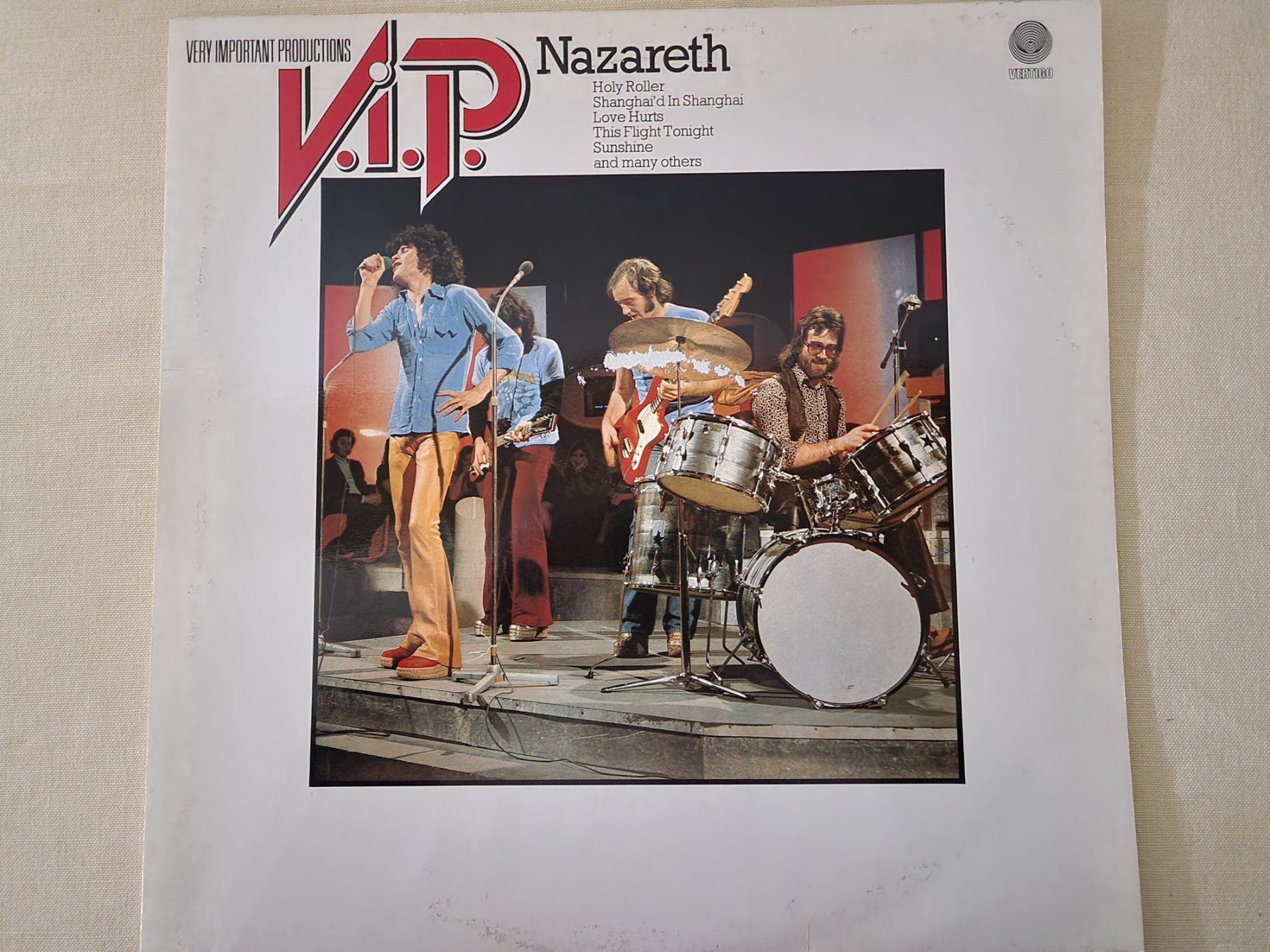 Schallplatten: Nazareth LP – V.I.P. – Gebraucht aus Root von atelier22