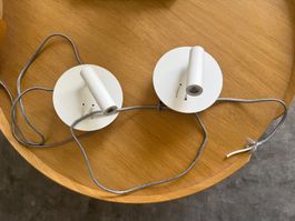 Appliques liseuses avec lumière d'ambiance 2x