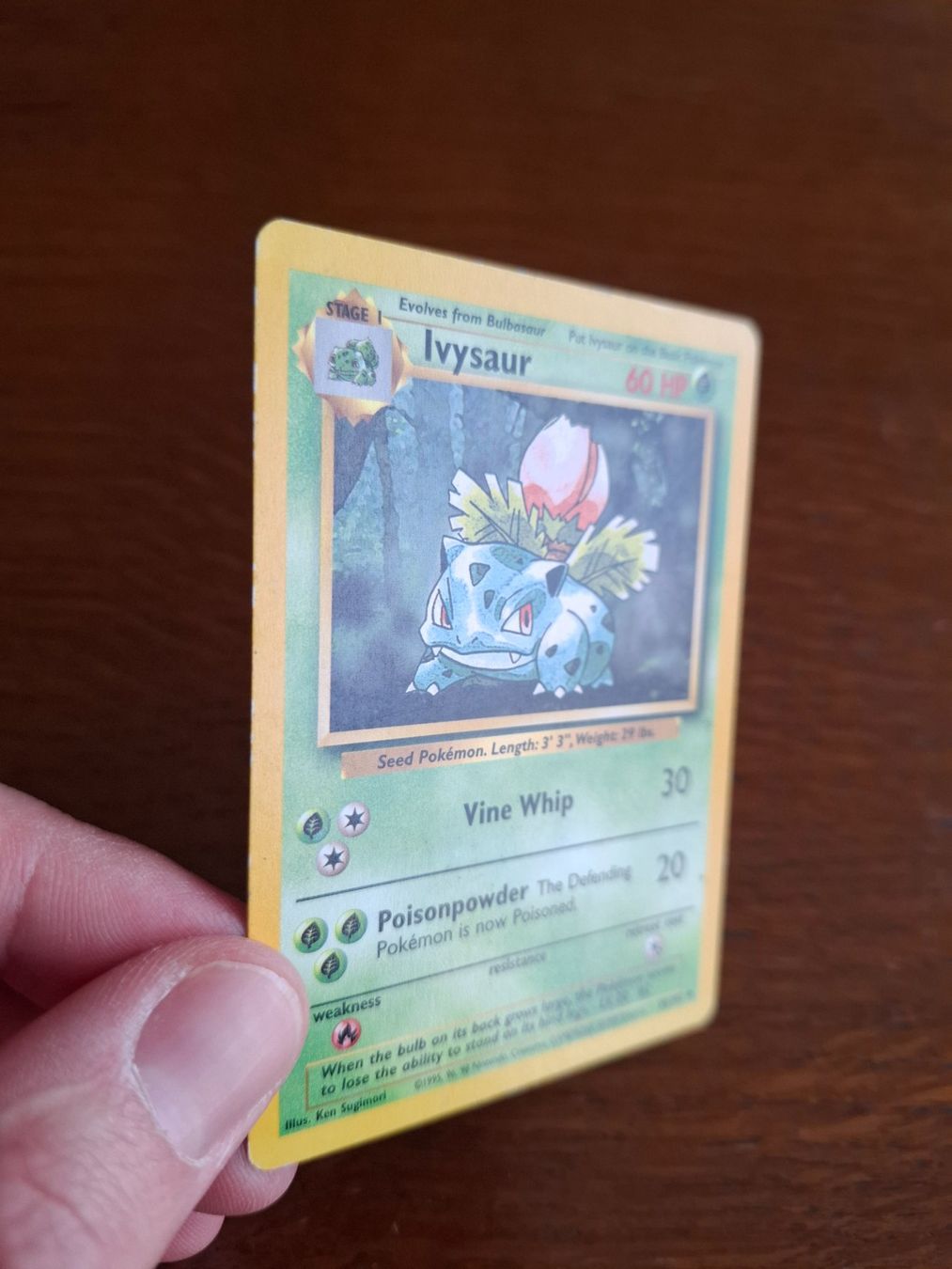 Pokémon Carte collezionabili: Pokemon Ivysaur Base Set 30/102 – Usato da Giornico venduto da ale_lc8k 2