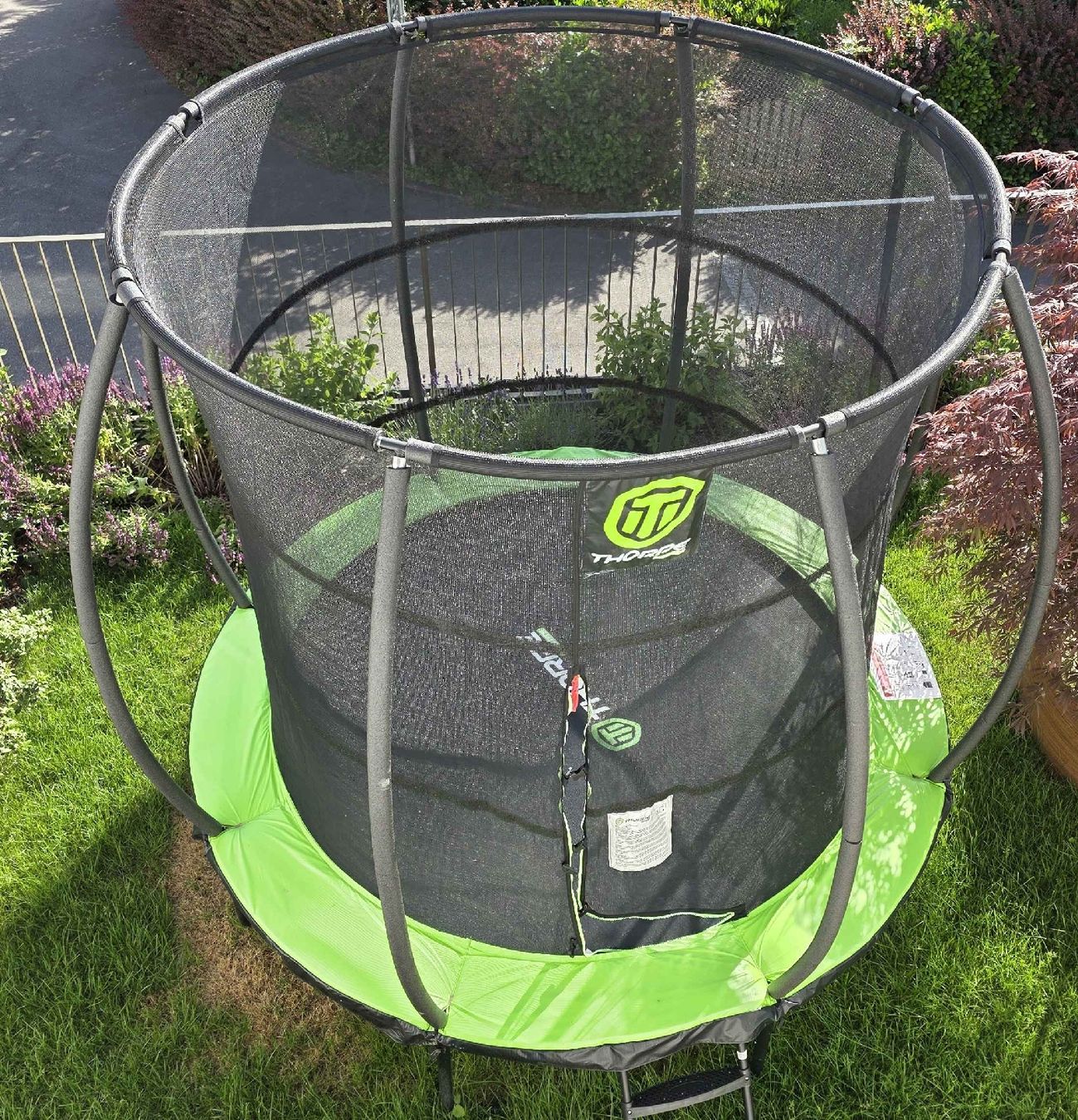 Trampolini: Thorpe Trampolin mit Sicherheitsnetz – Usato da Niederrohrdorf venduto da Etienne_2097