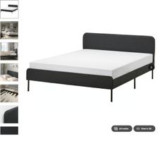 Ikea SLATTUM Double Bed 140*200cm