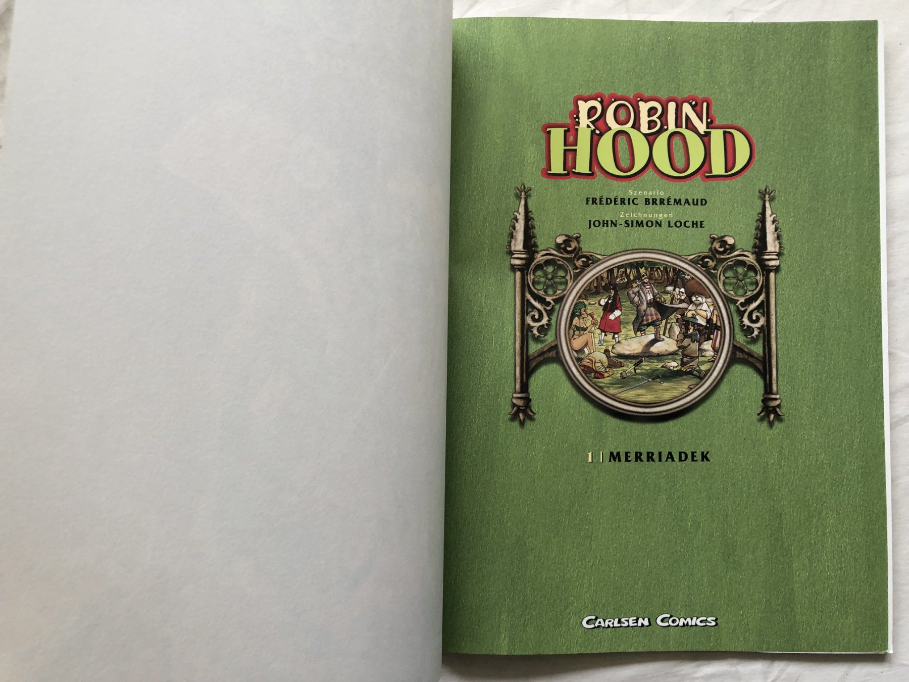 Fumetti: ROBIN HOOD - Band 1 - Merriadek – Usato da Schaffhausen venduto da durruti 1