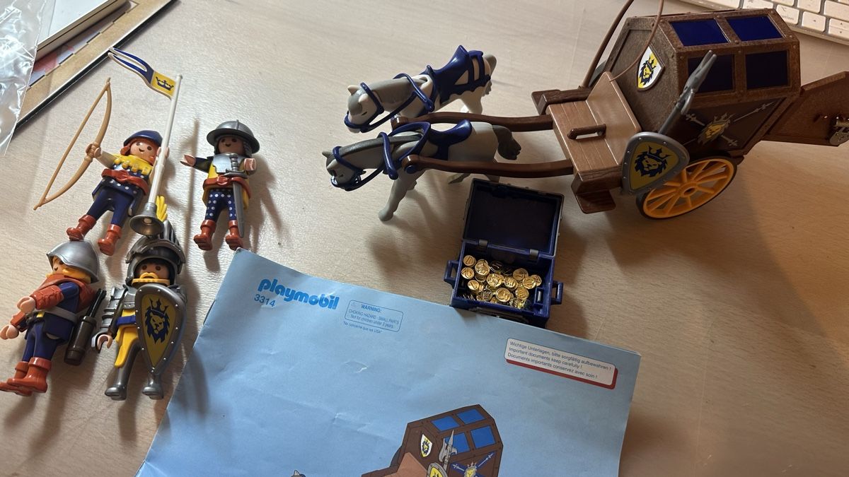 Playmobil Giocattoli: Playmobil 3314 Königsritter – Usato da Ettingen venduto da slg_4107 1