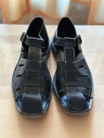 Herren Riemchensandalen LEMAIRE Leder schwarz neuwert