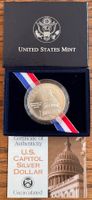 US Capitol Silber Dollar 1994 - Gedenkmünze, Unz. Zert.