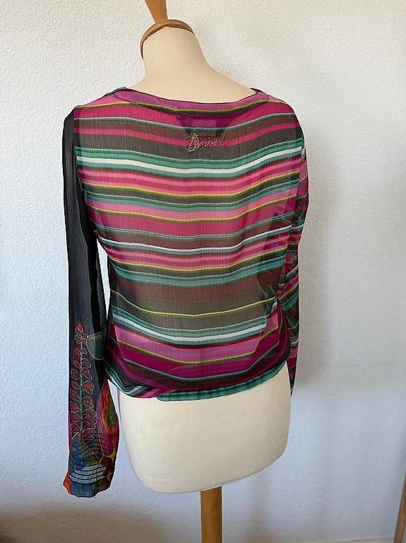 Desigual Camicette: DESIGUAL Bluse bunt / Grösse S – Usato da Neunkirch venduto da Ursi7 1