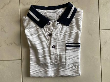 BLUKIDS Poloshirt Grösse 122, NEU
