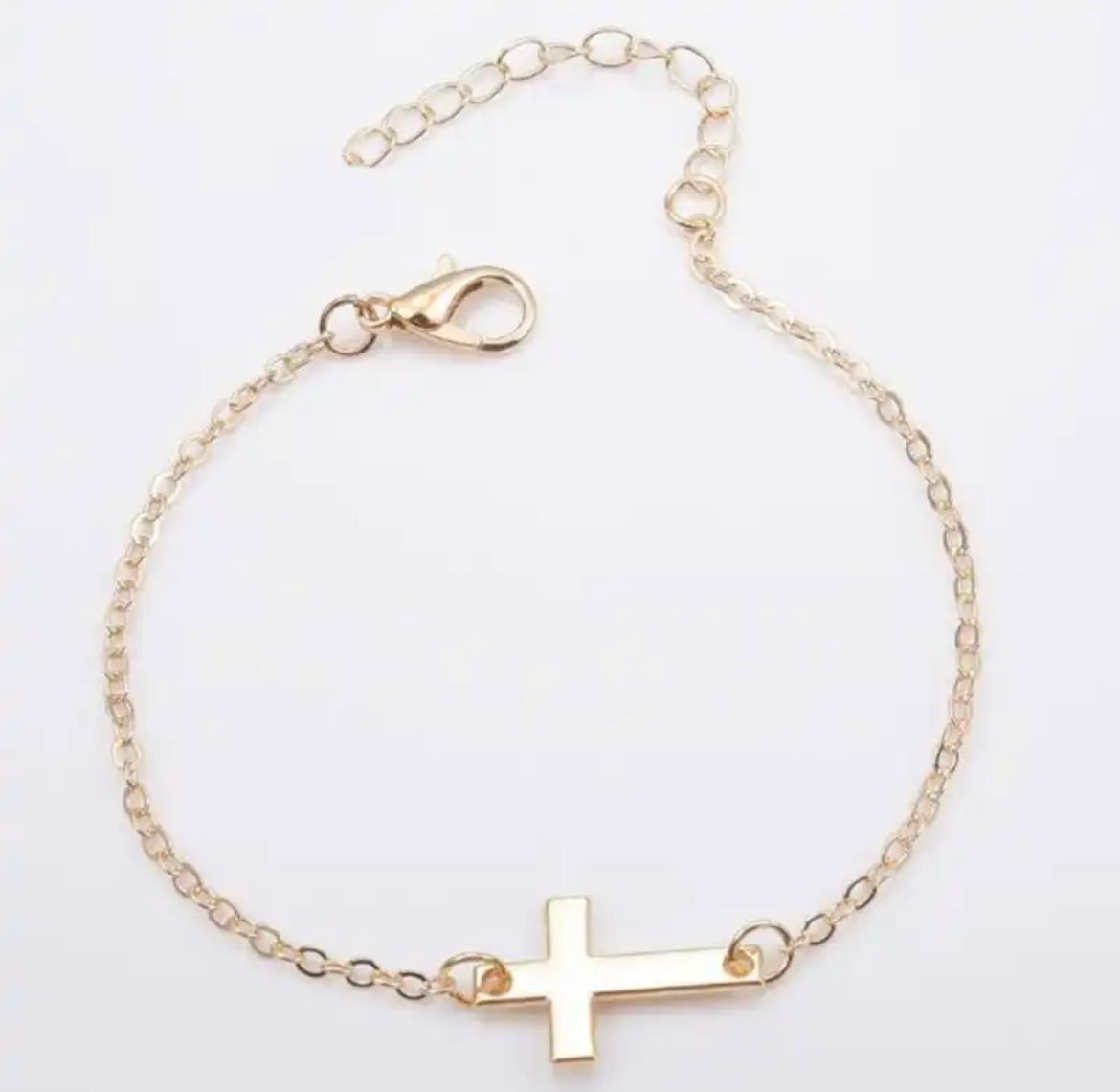 Bracciali & Braccialetti: Kreuz Armband in Gold – Nuovo e nell'imballaggio originale da Oberegg venduto da Alepokemon
