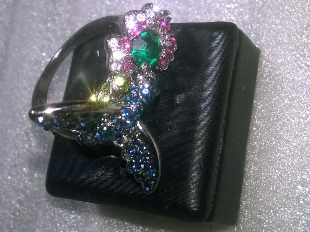 Anelli: RING MODESCHMUCK,,MIT ECHT KRISTALL – Nuovo (secondo la descrizione) da Basel venduto da bijoutrie_4