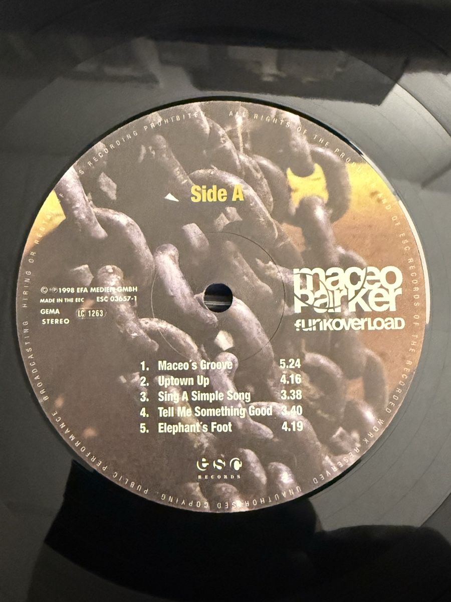Dischi in vinile: Maceo Parker - Funkoverload LP / EU 1998 – Usato da Delémont venduto da Studio_du_soleil 3