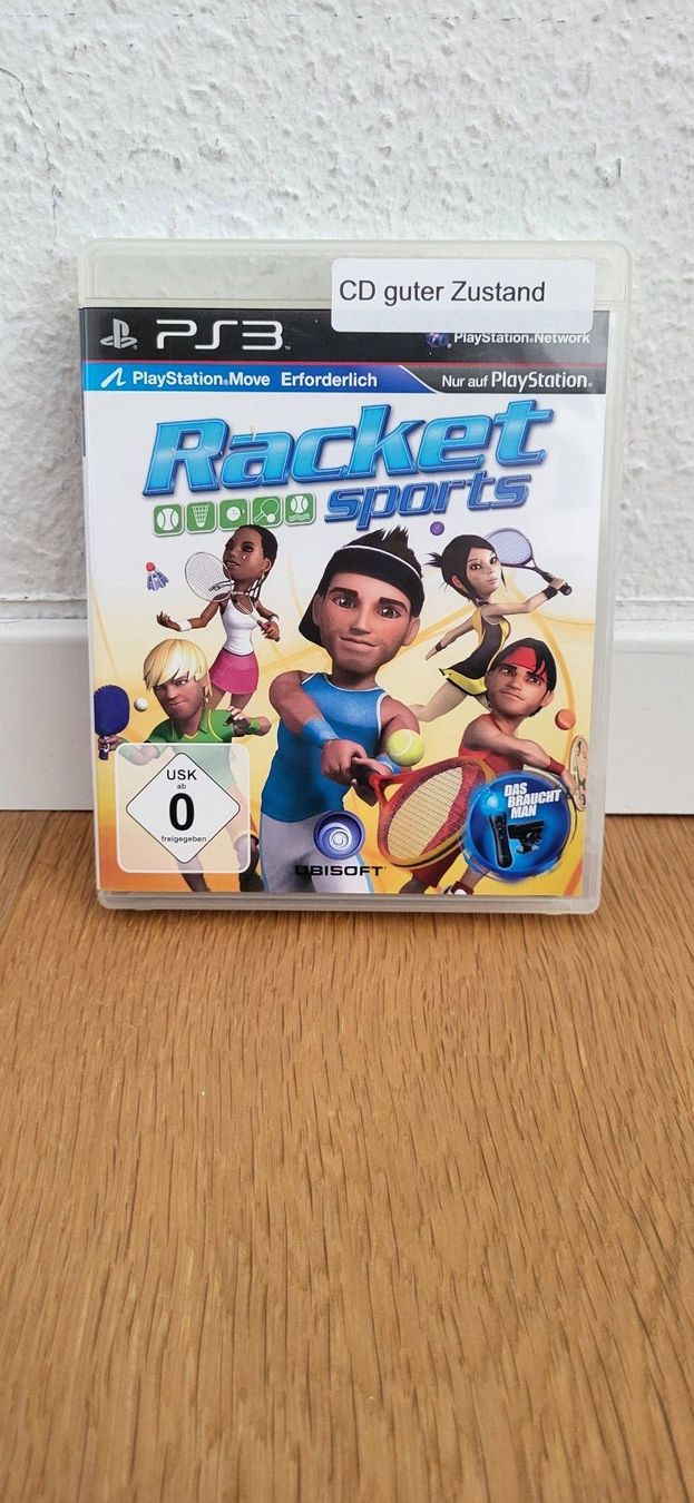 Sony Giochi: PS 3 - Racket Sports – Usato da Münsingen venduto da DigitaleSpielecke