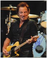 BRUCE SPRINGSTEEN - signiertes Grossfoto (20x25cm) w/COA
