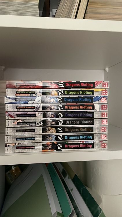 Dragons Rioting Manga Band 1-10 Deutsch Gut Erhalten (Neu (gemäss ...