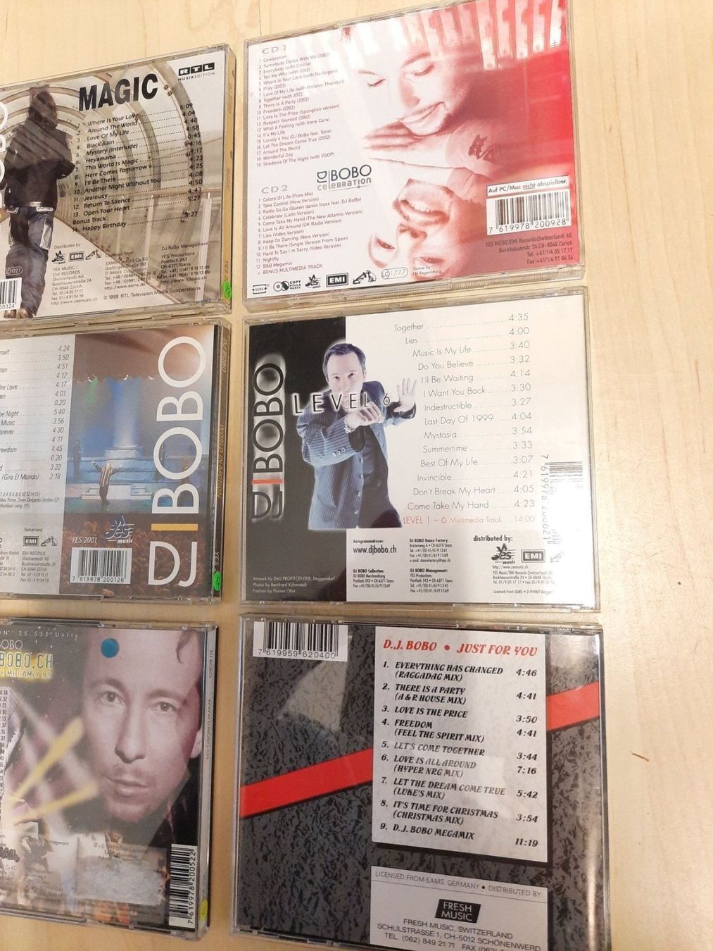 CD: DJ BOBO – Usato da Niederglatt ZH venduto da Moeb-7 3